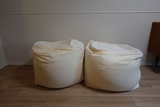 無印良品 / 体にフィットするソファ 生成　バラ売り (2点あり)