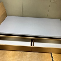 ベット　シングル　ニトリの画像