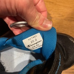 チャンピョン　男子　20センチスニーカ　の画像