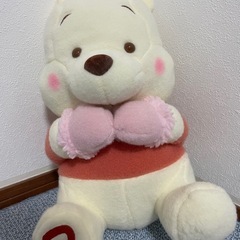 くまのプーさん　ミルキーボア　冬じたく　超BIGぬいぐるみ