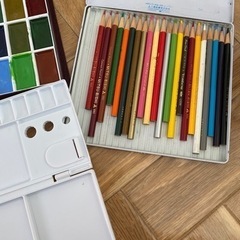 水彩画　キット　中古の画像