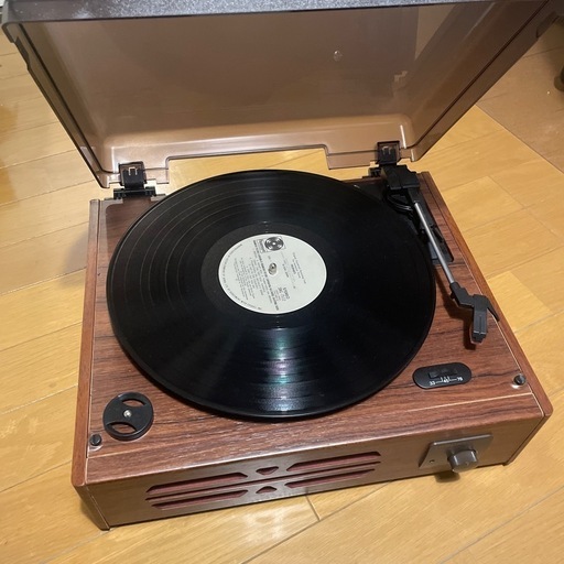 取引完了\nレコードプレーヤー