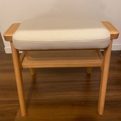 無印良品　残反を使ったスタッキングスツール