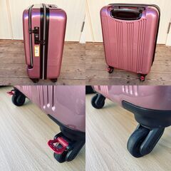 SKY NAVIGATOR 1～3泊用スーツケース（35L）ピンクの画像