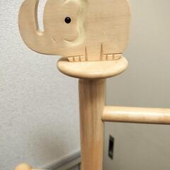 ハンガーラック　子供用　ぞうさんの画像