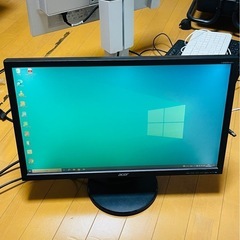 PCモニター 2台 LG acer の画像