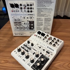 【決まりました】YAMAHA AG-06 オーディオインターフェースの画像