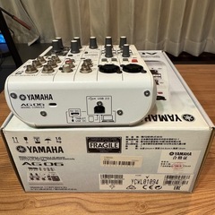 【決まりました】YAMAHA AG-06 オーディオインターフェースの画像