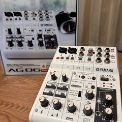 【決まりました】YAMAHA AG-06 オーディオインターフェース