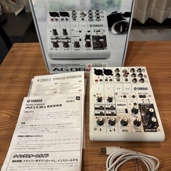 【決まりました】YAMAHA AG-06 オーディオインターフェースの画像
