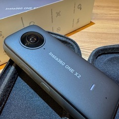 【360°カメラ】insta360 one x2の画像