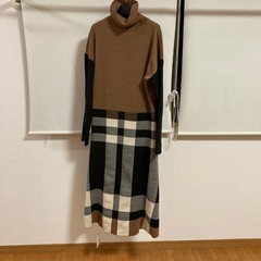 未使用品ニットワンピース
