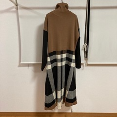 未使用品ニットワンピースの画像