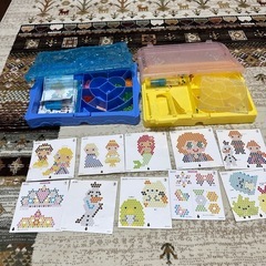 アクアビーズ　アナ雪&すみっこぐらし