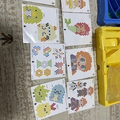 アクアビーズ　アナ雪&すみっこぐらしの画像