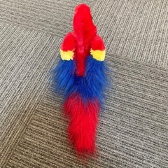Adventure Planet ★ コンゴウインコ　ぬいぐるみ　希少の画像