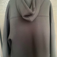 ZARA✴︎新品タグ付ラフティックエフェクトジップアップフーディ　Sの画像
