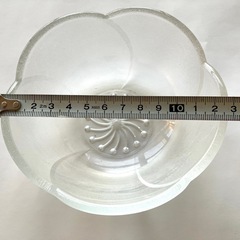 【新品】梅柄　ガラス　小鉢　2ケセットの画像