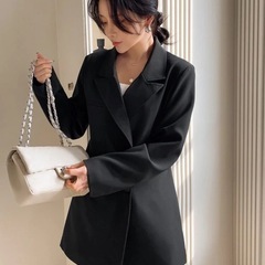 SHEIN ジャケット ブラック