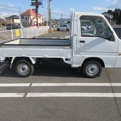 スバル TT2 サンバー トラック 4WD 5F パワステ AC付き の画像
