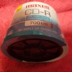CD-R  maxell　　50pk  未開封　新品の画像