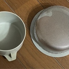 中古　排水溝ワントラップ&ゴミ受けセットの画像