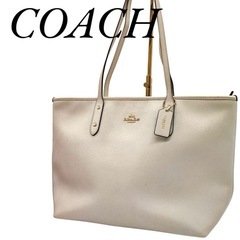  COACH コーチ レザー トートバッグ ビジネスバッグ A4...