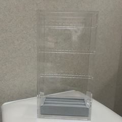 無印良品　ジュエリー　アクセサリー　収納　アクリルケース