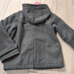 ダッフルコート　グレー　120の画像