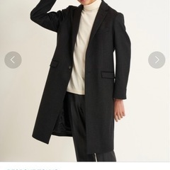 コート チェスターコート 【BESPOKE TOKYO】WOOLCHASHMERE CHESTER COATの画像