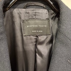 コート チェスターコート 【BESPOKE TOKYO】WOOLCHASHMERE CHESTER COATの画像
