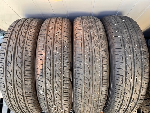 155/65R14 ダンロップ 溝有　夏タイヤ4本 タント ムーヴ ワゴンR スペーシア 軽自動車全般に。