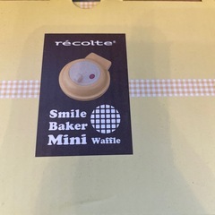 recolte スマイルベーカーミニワッフルの画像