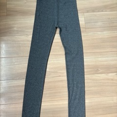 《再値下げ》グレー スパッツ.M-Lサイズ フルレングス(約97cm)の画像