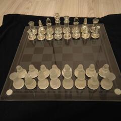 チェス（ガラス製）の画像