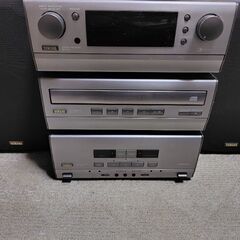 （写真あげ直し）YAMAHAコンポ ジャンク(本文必読！)
