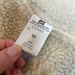 【取引中】Lee リー CORDUROY BOA LOCO JACKET LT0600 / 104 NAVYの画像