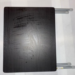 ニトリの折りたたみローテーブル　の画像