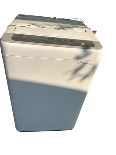 【動作保証　清掃済】Panasonic 洗濯機 縦型 5.0Kg 2018年製
