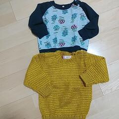 子供服　冬用　長袖　９０㎝の画像