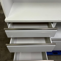 食器棚　ホワイトの画像