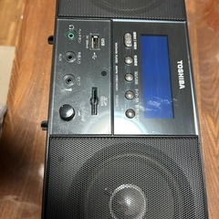TOSHIBA ラジオデッキの画像