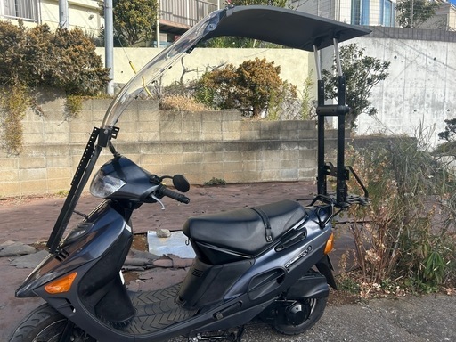 【自賠責付き】ヴェクスター150屋根付きバイク車体＠神奈川県川崎市麻生区より・スズキ 自賠責付き】ヴェクスター150屋根付きバイク車体＠神奈川県川崎市麻生