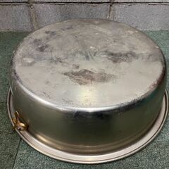 金たらい タライ 洗濯 丸型 直径60cm×高さ18cm の画像