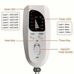 電気毛布　新品未使用　の画像