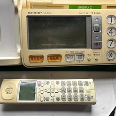シャープデジタルコードレスファクシミリUX-858CLの画像