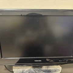 【中古】TOSHIBA 19V型 液晶テレビ REGZA 19RE2 リモコンなし 