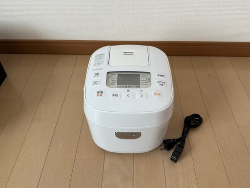 【炊飯器】アイリスオーヤマ RC-ME30-W