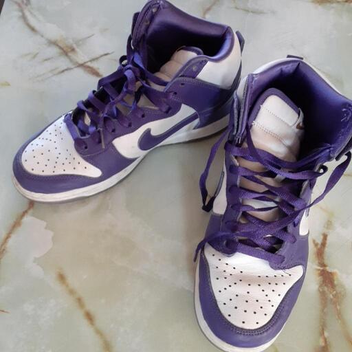 ナイキ　ダンク　DUNK　白紫　27センチ