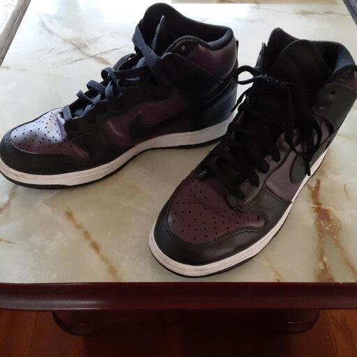 ナイキ　DUNK　ダンク　フラッグメント　紫黒　27センチ　美品
